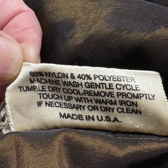 MYCRA PAC Women Raincoat SZ L Brown Leopard Print Trench Swing 60s Retro 63-2 - Picture 7 of 14